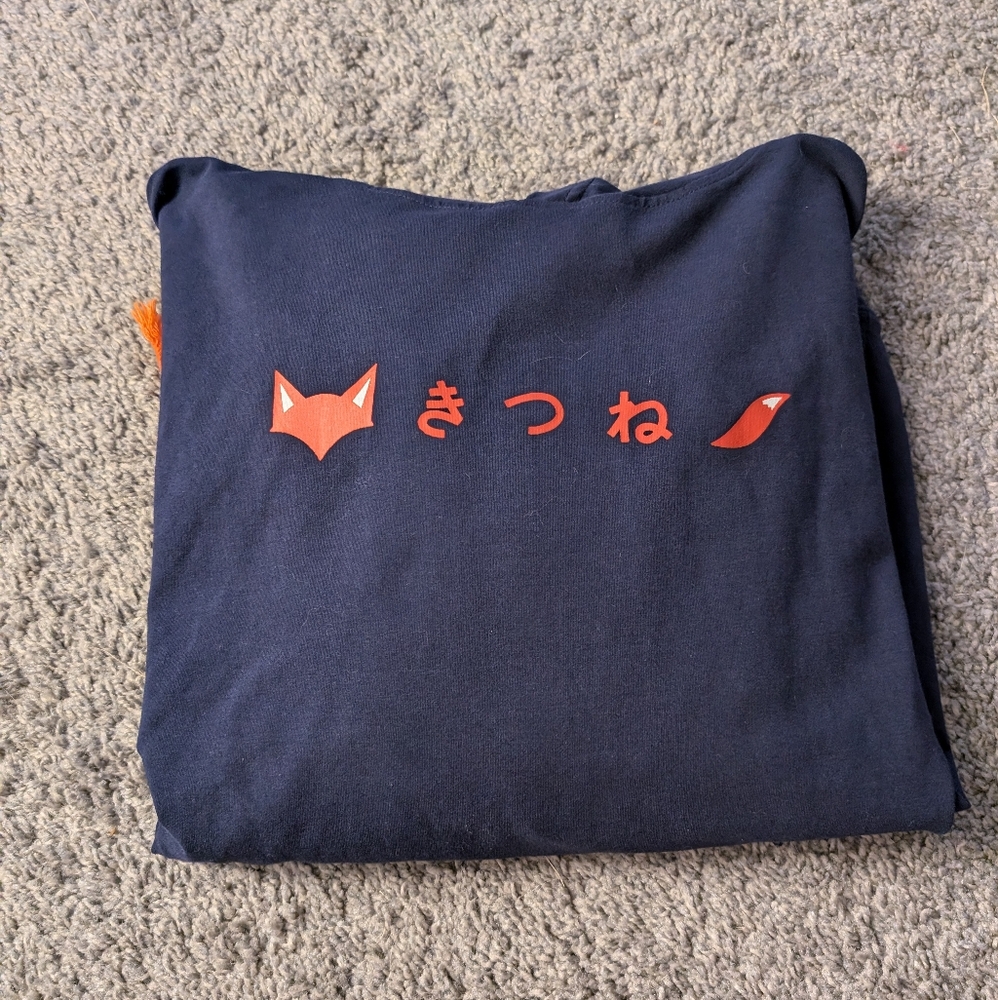 Japanese Kitsune Fox Lightweight Hoodie